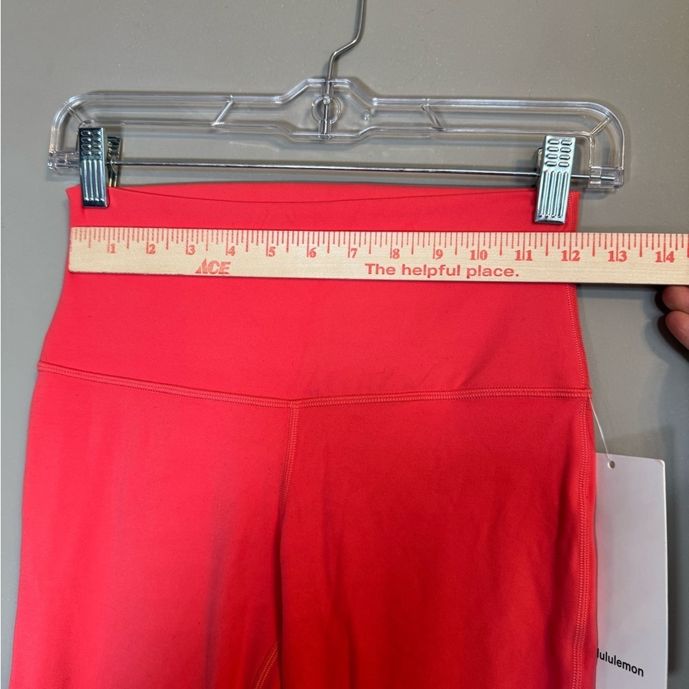 NWT Lululemon Coral Pink Align HR Leggings 25” - Picture 6 of 9